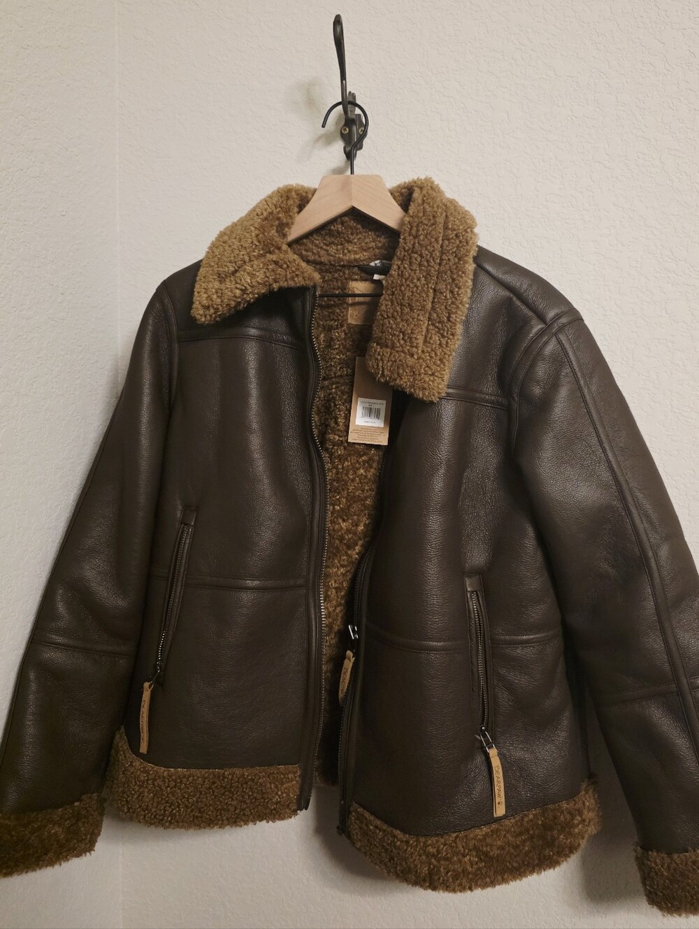 Bearpaw Faux Leather Jacket